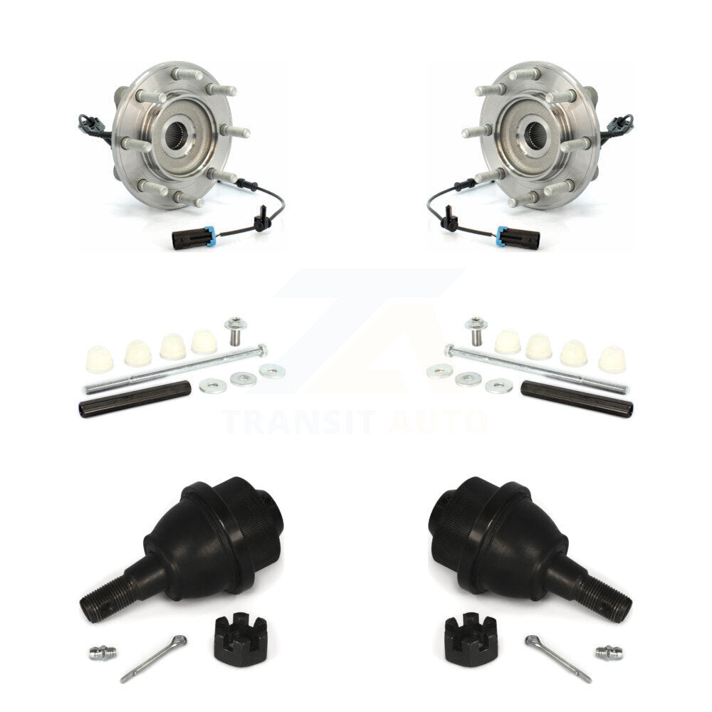 Kit de joint à rotule inférieur et de liaison de roulement de moyeu avant pour GMC Sierra 3500 HD Chevrole