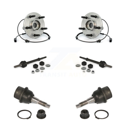 Ensemble de roulement avant, Joint à rotule inférieur, Kit de liaison de barre stabilisatrice pour Dodge Ram 1500 4W