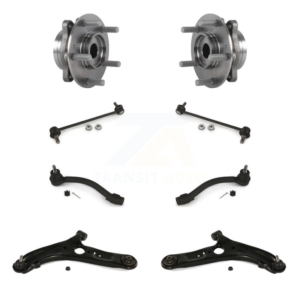 Kit de biellette de direction et de liaison extérieure, bras de commande inférieur, roulement avant, pour Hyundai Elantra GT