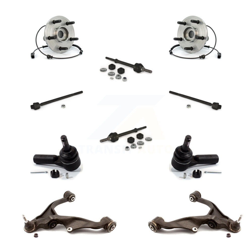 Kit de liaison de biellette de direction intérieure et extérieure, bras de commande inférieur, roulement avant (10 pièces) pour Ram 150