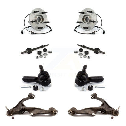 Kit de liaison de biellette de direction extérieure, bras de commande inférieur, roulement avant (8 pièces) pour Ram 1500 Dodge