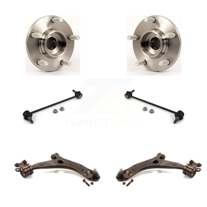 Bras de commande inférieur à roulement avant avec rotule et Kit de liaison de barre stabilisatrice pour Mazda 3