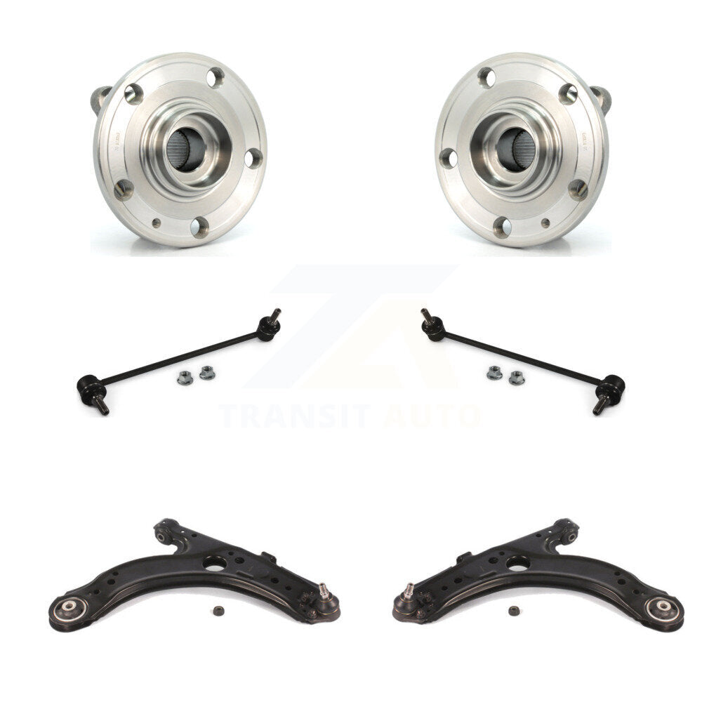 Kit de liaison de bras de commande inférieur, roulement avant, pour code de carrosserie Volkswagen Jetta A5 2006