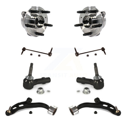 Kit de liaison de biellette de direction extérieure, bras de commande inférieur, roulement avant (8 pièces) pour Ford Taurus SH
