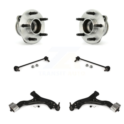 Kit de bras de commande inférieur et de liaison de roulement avant (6 pièces) pour Saturn Vue Pontiac Torrent