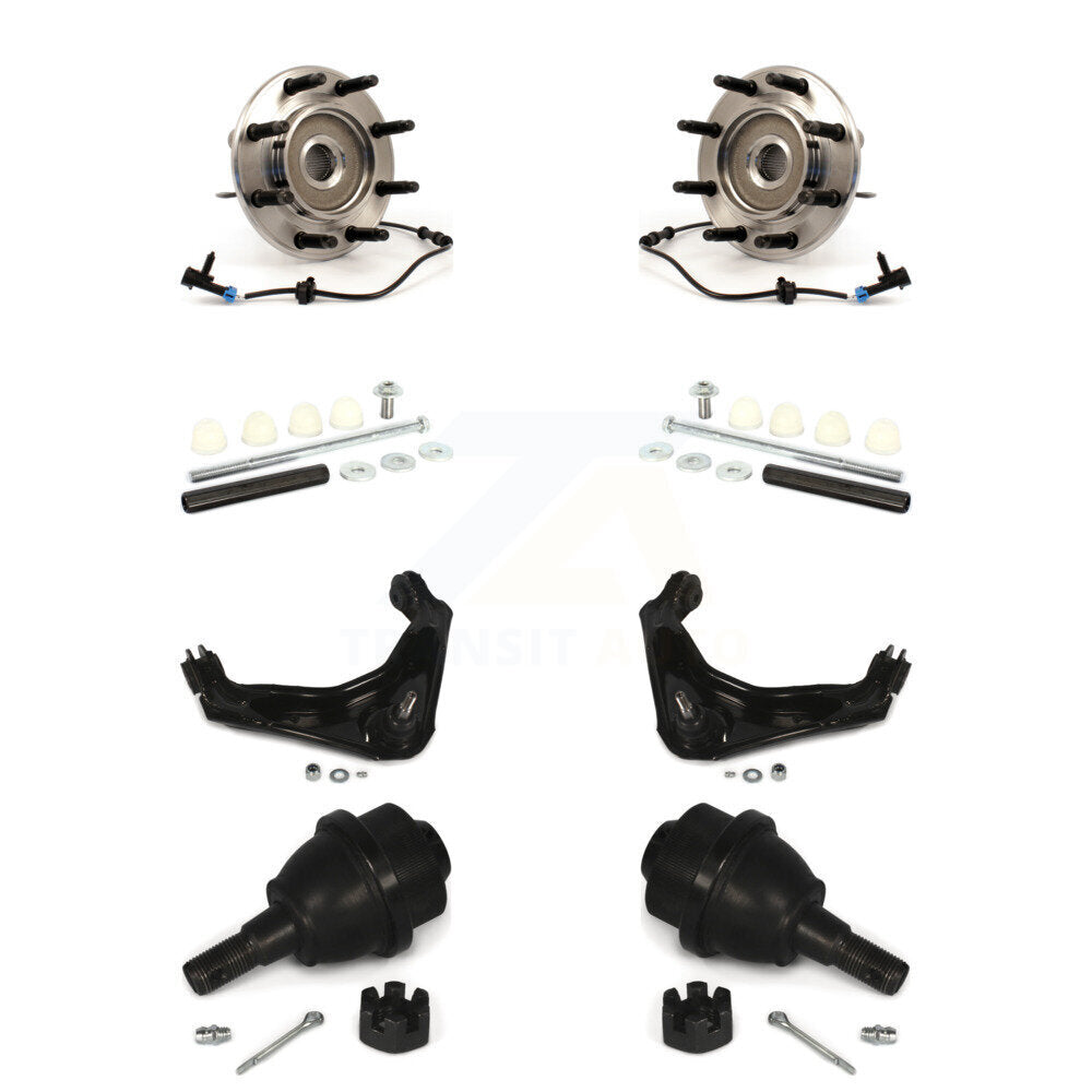 Kit de liaison de bras de commande supérieur, roulement avant, rotule inférieure, pour Chevrolet GMC 250