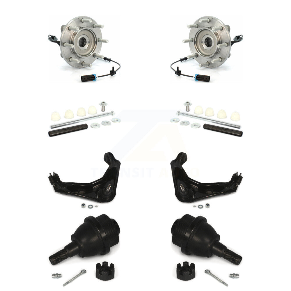 Kit de liaison de bras de commande supérieur, roulement avant, rotule inférieure, pour GMC Sierra 3500 H