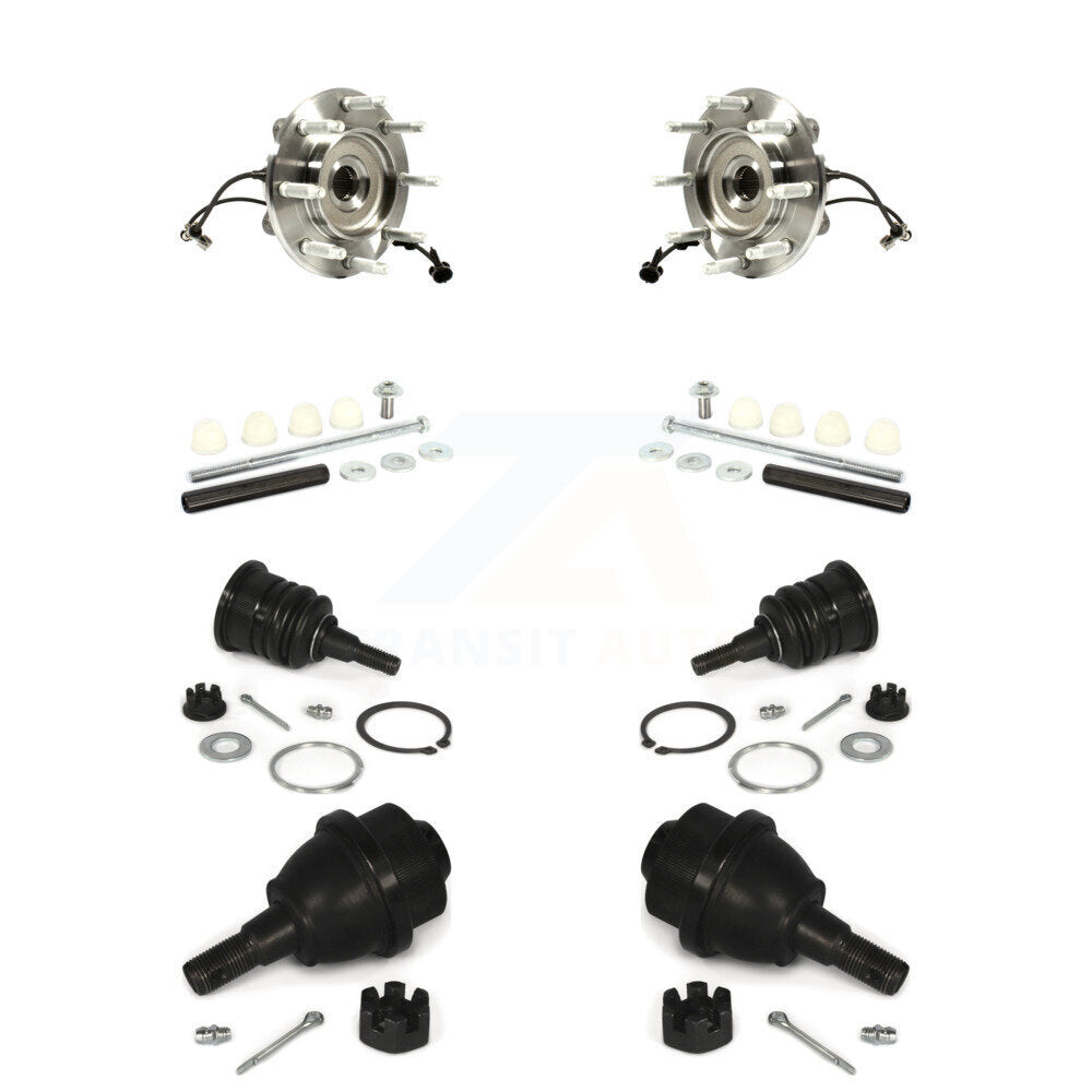 Kit de rotule et de liaison supérieure et inférieure, roulement avant, pour GMC Chevrolet Sierra 2500 H