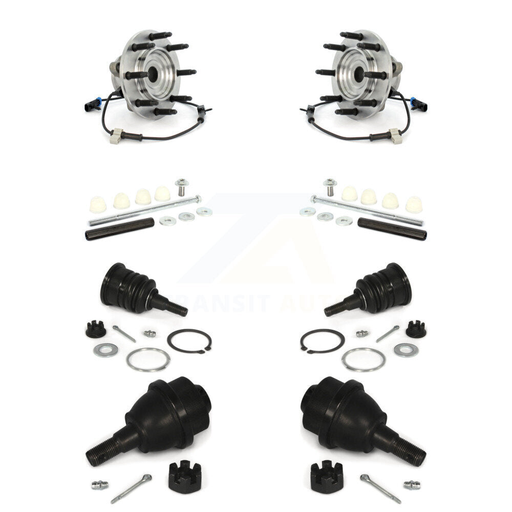Kit de rotule et de liaison supérieure et inférieure, roulement avant, pour GMC Chevrolet Sierra 2500 H