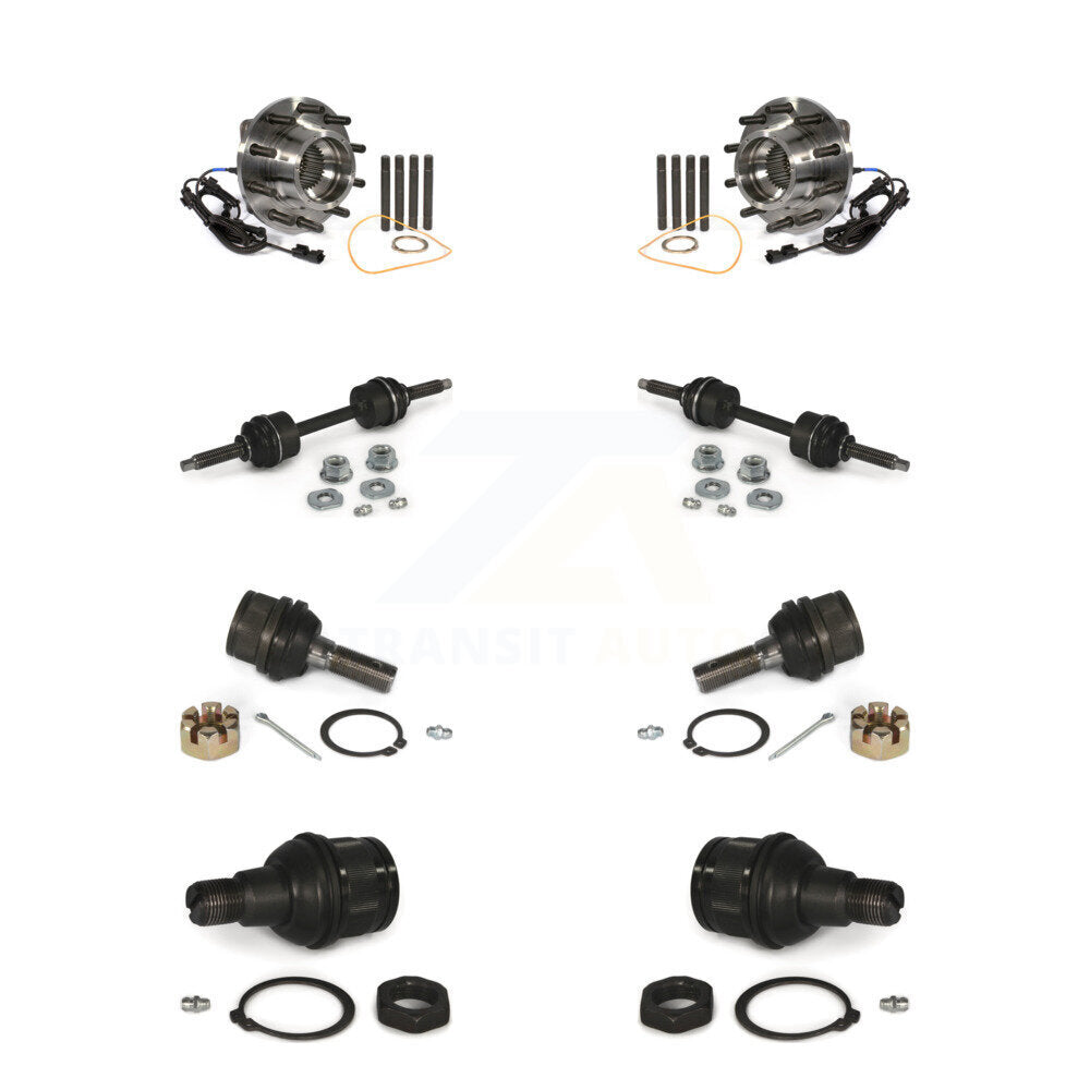 Kit de liaison de barre stabilisatrice, roulement avant supérieur et inférieur, pour Ford F-450 Super Dut