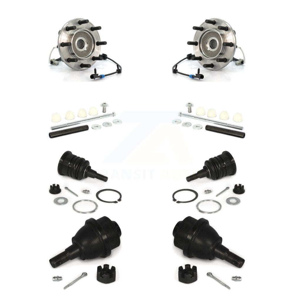 Kit de liaison de rotule supérieure et inférieure, roulement avant, pour Chevrolet GMC Sierra 3500 4WD
