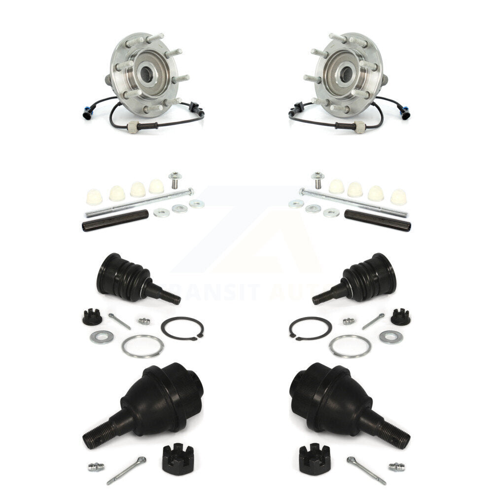 Kit de liaison de rotule supérieure et inférieure, roulement avant, pour Chevrolet GMC Sierra 3500 RWD