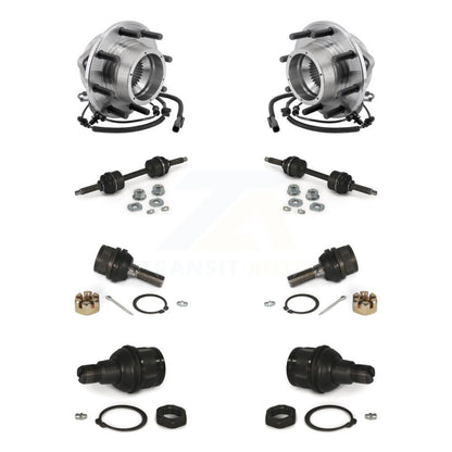 Kit de liaison de rotule supérieure et inférieure de roulement de moyeu avant, pour Ford F-350 Super Duty 4WD