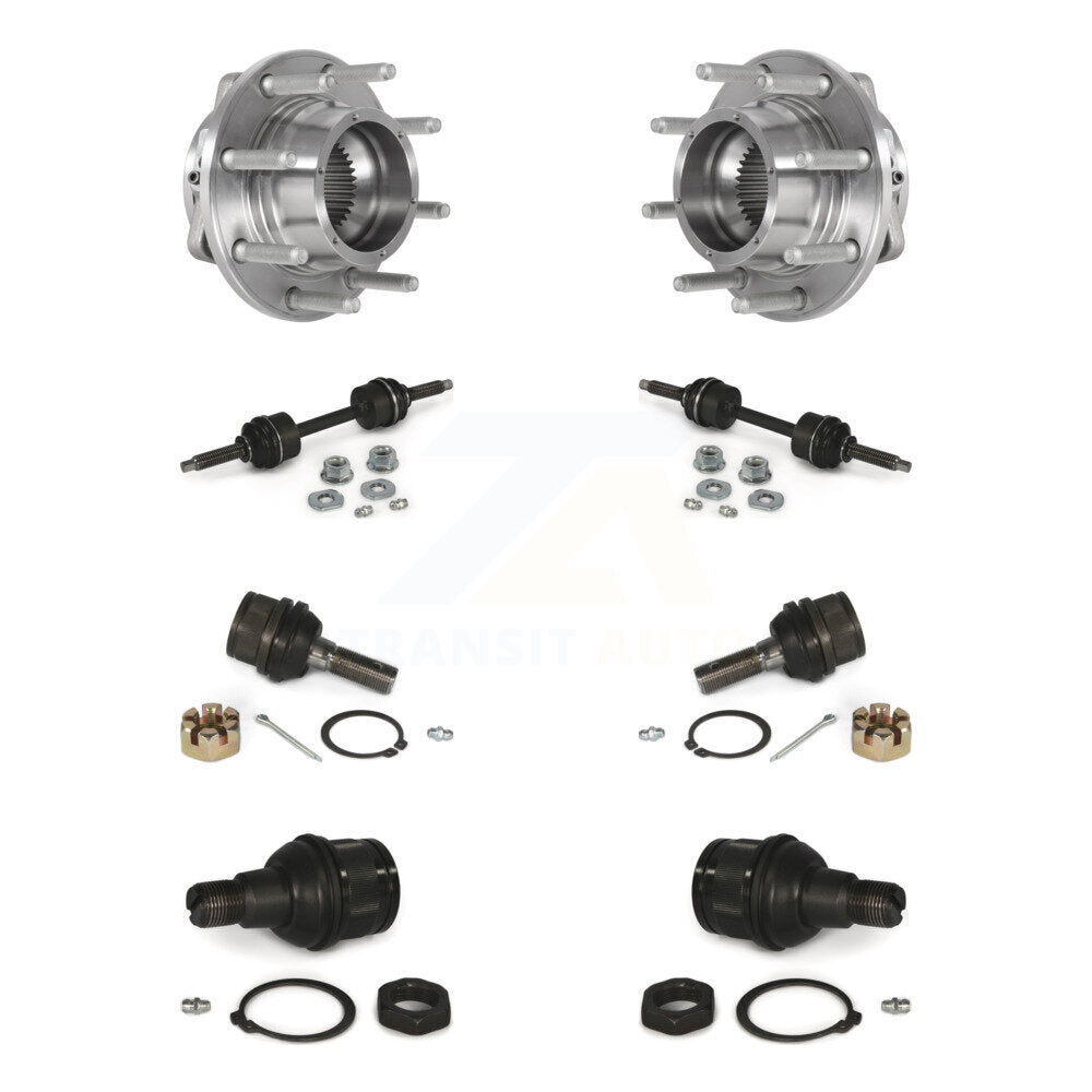 Kit de rotule et de liaison supérieure et inférieure, roulement avant, pour Ford F-350 Super Duty F-250