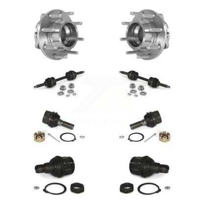 Kit de rotule et de liaison supérieure et inférieure, roulement avant, pour Ford F-350 Super Duty F-250