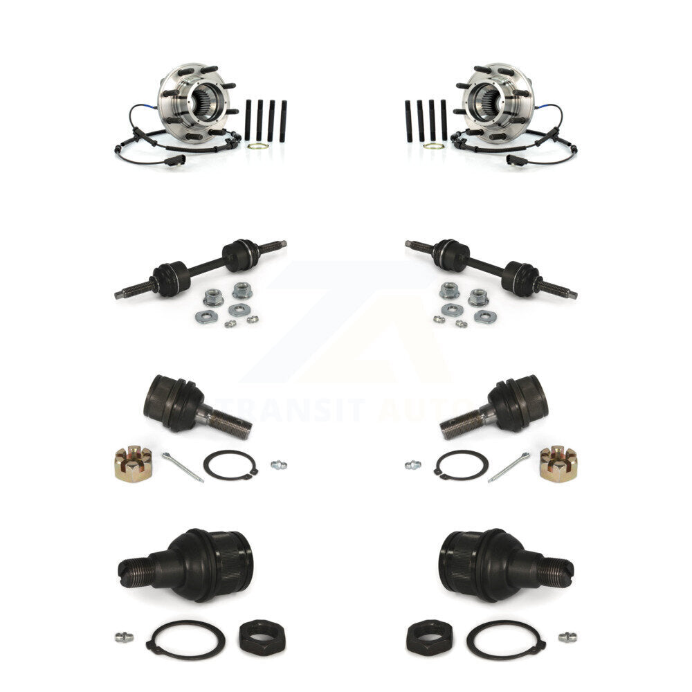 Kit de rotule et de liaison supérieure et inférieure, roulement avant, pour Ford F-350 Super Duty F-250