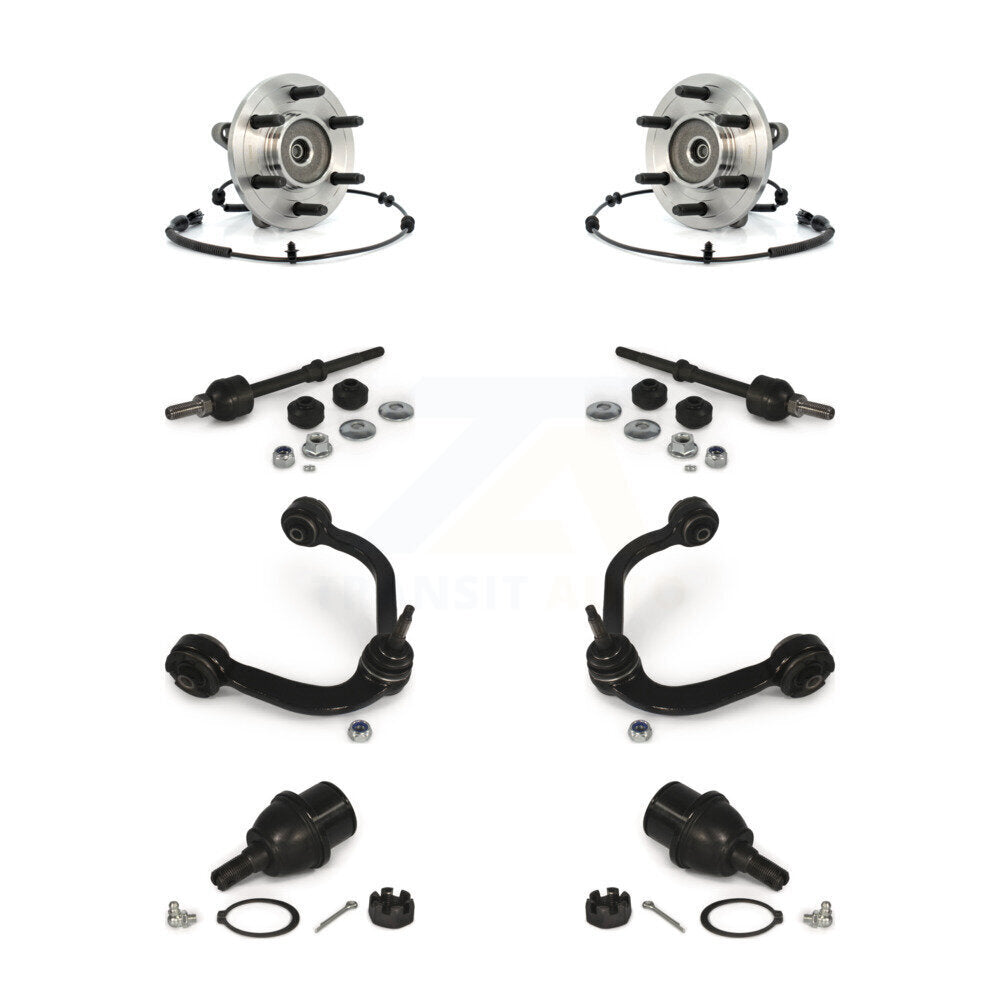 Kit de bras de commande et de liaison supérieur, roulement avant, rotule inférieure, bras de commande supérieur (8 pièces) pour Ford F-15
