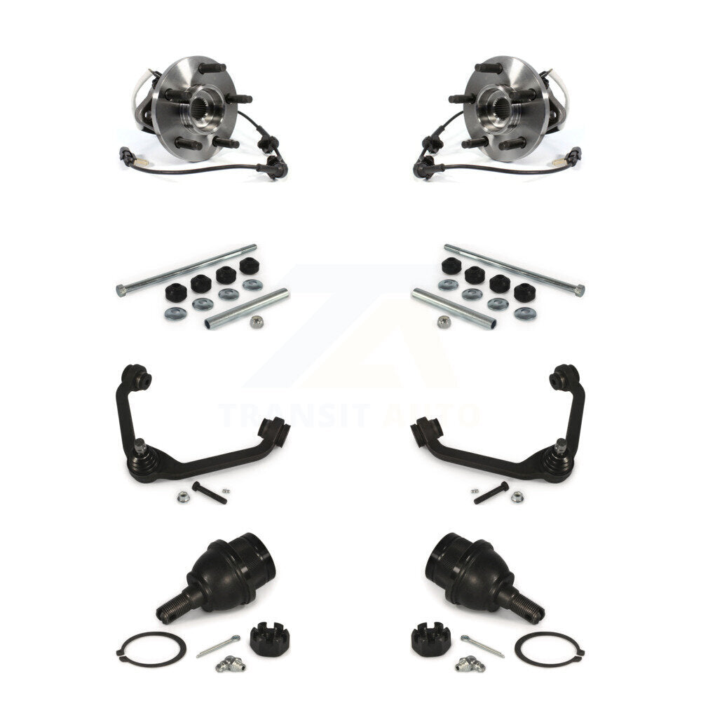 Kit de liaison de bras de commande supérieur, roulement avant, rotule inférieure, bras de commande supérieur (8 pièces) pour Ford Ranger