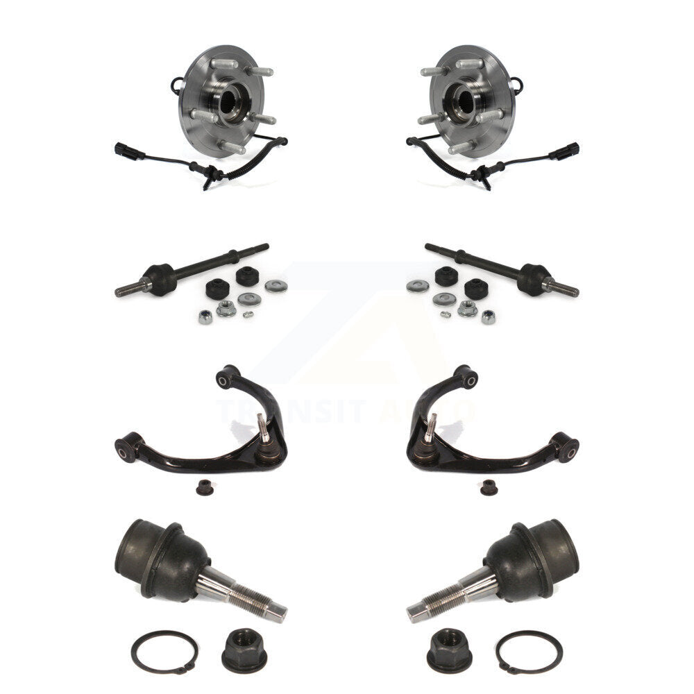 Kit de liaison de bras de commande supérieur, roulement avant, rotule inférieure, bras de commande supérieur (8 pièces) pour Ram 1500 4W