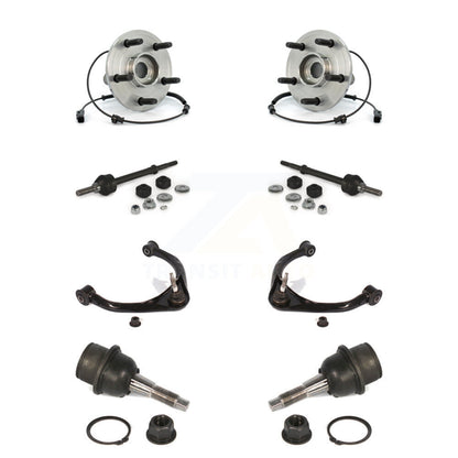 Kit de bras de commande et de liaison supérieur, roulement avant, rotule inférieure, bras de commande supérieur (8 pièces) pour Dodge Ram