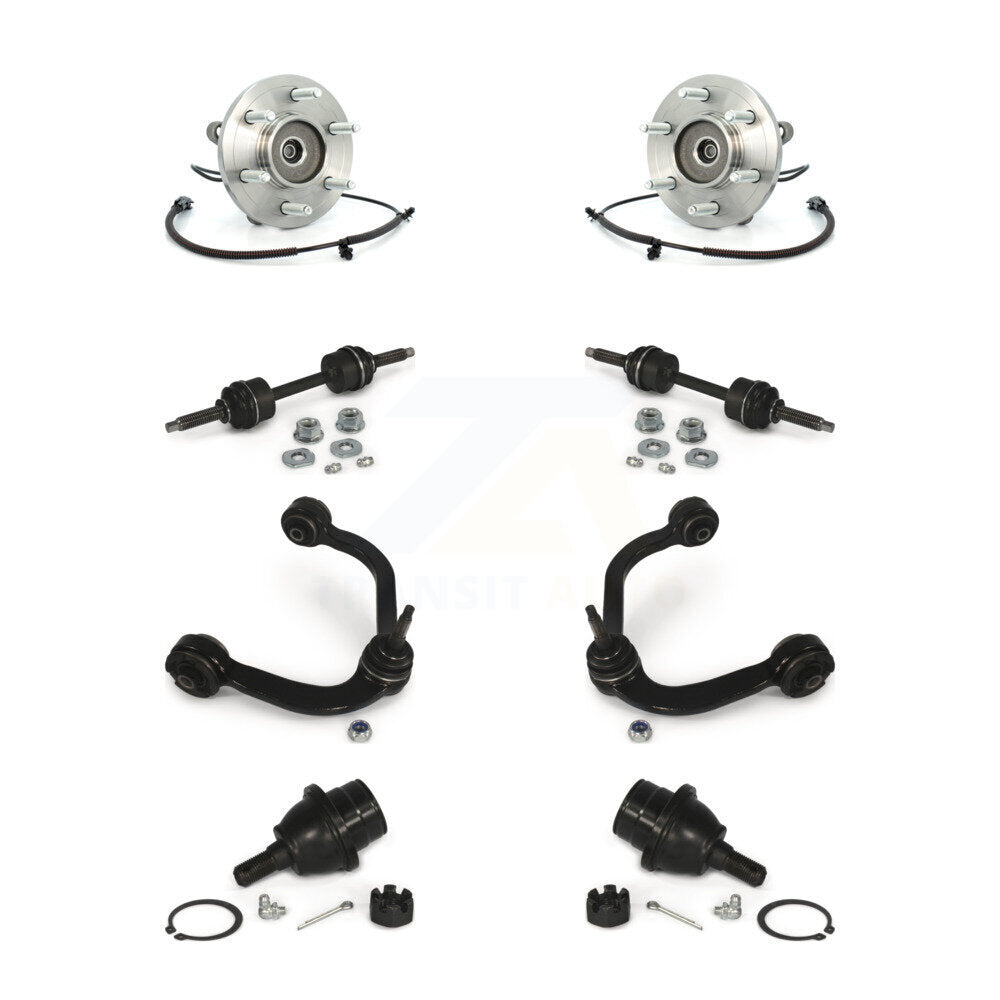 Kit de bras de commande et de liaison supérieur, roulement avant, rotule inférieure, bras de commande supérieur (8 pièces) pour Ford F-15