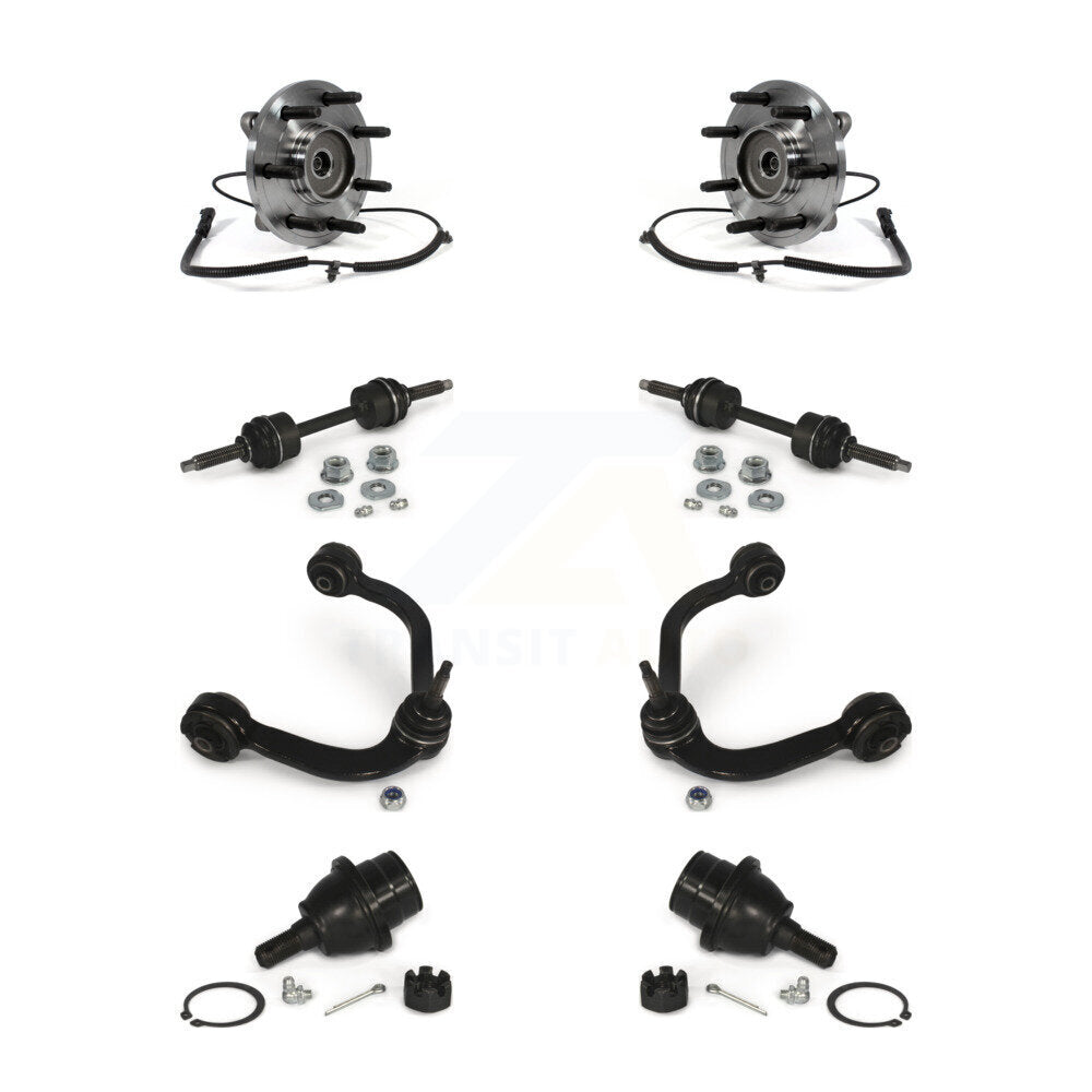 Kit de bras de commande et de liaison supérieur, roulement avant, rotule inférieure, bras de commande supérieur (8 pièces) pour Ford F-15