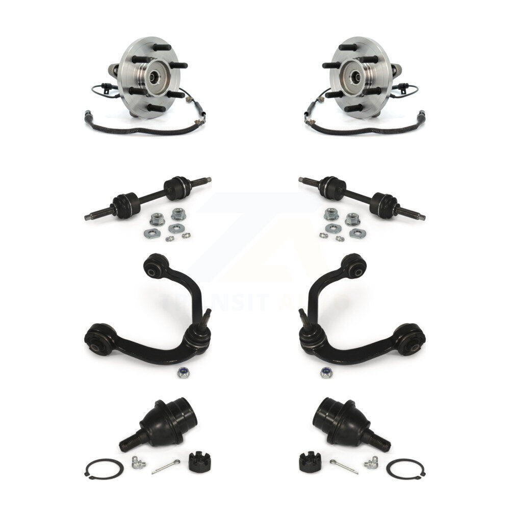 Kit de bras de commande et de liaison supérieur, roulement avant, rotule inférieure, bras de commande supérieur (8 pièces) pour Ford F-15
