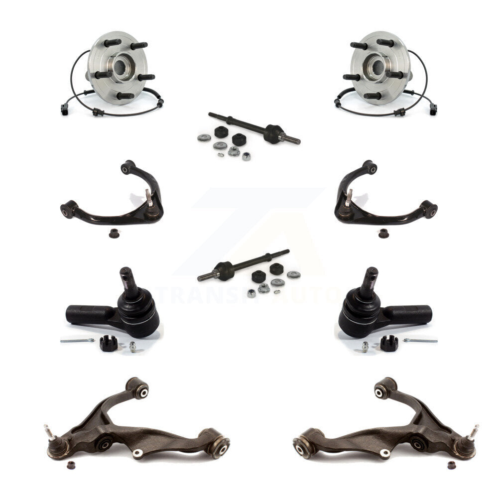 Kit de liaison de biellette de direction extérieure, bras de commande supérieur inférieur et roulement avant (10 pièces) pour Ram 150