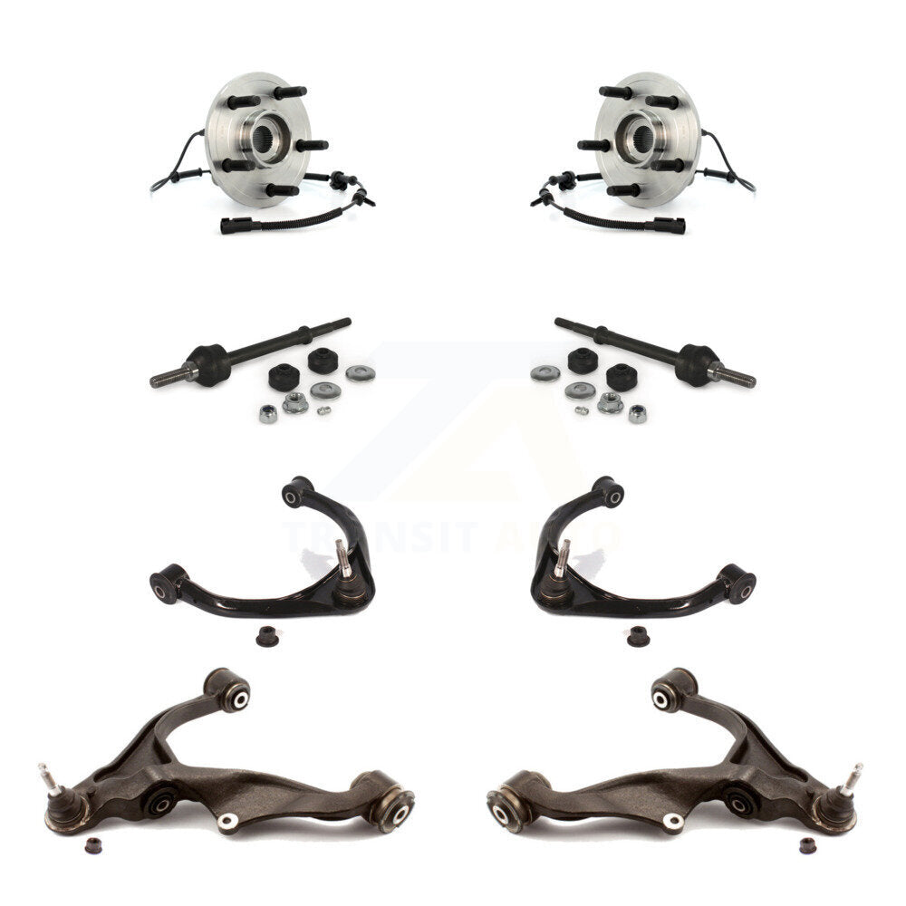 Bras de commande supérieur inférieur de roulement avant avec Kit de liaison BJ (8 pièces) pour Dodge Ram 1500