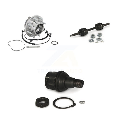 Kit de liaison de roulement de moyeu avant et kit de rotule inférieure pour Ford F-450 Super Duty