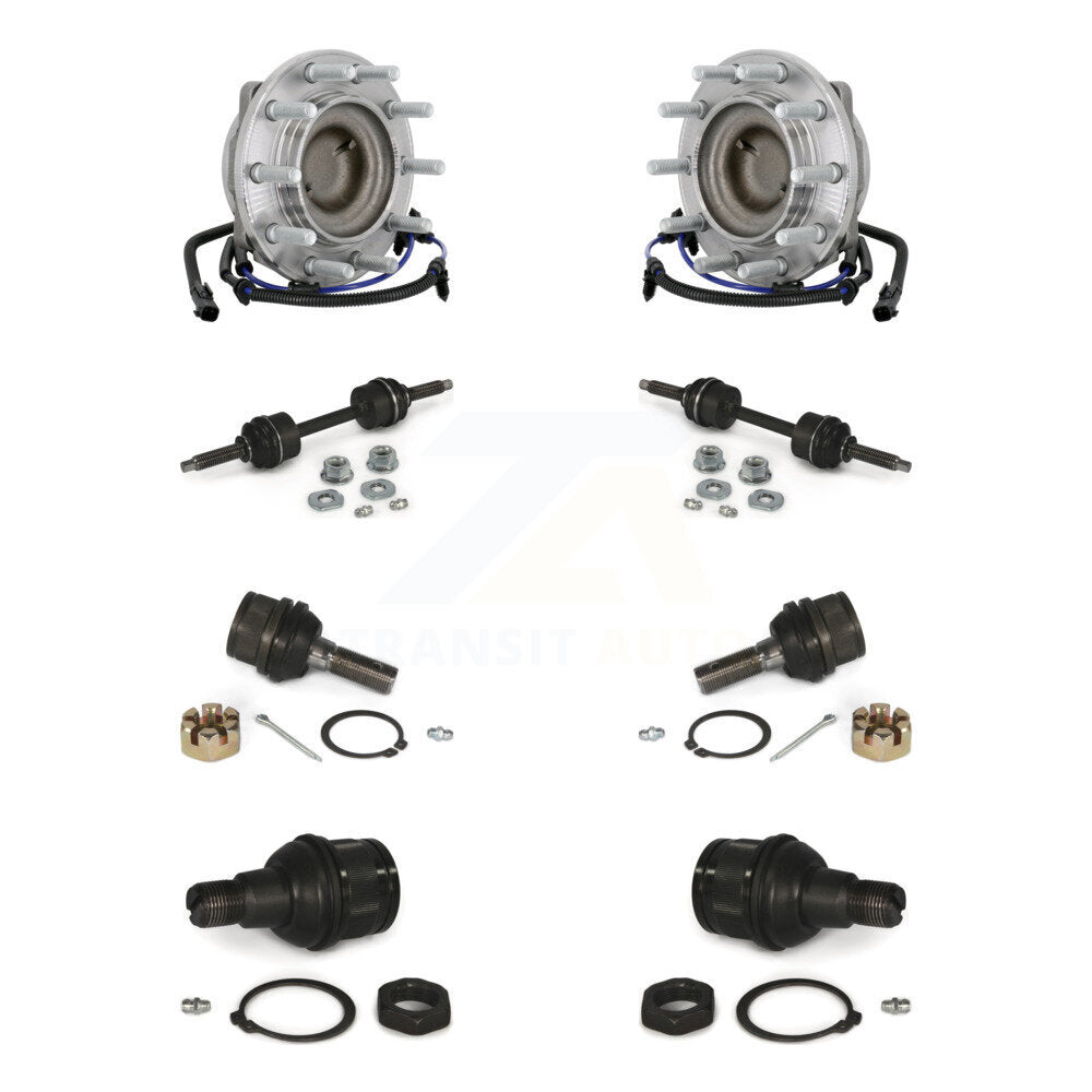 Kit de liaison de barre stabilisatrice, roulement avant supérieur et inférieur, pour Ford F-450 Super Dut