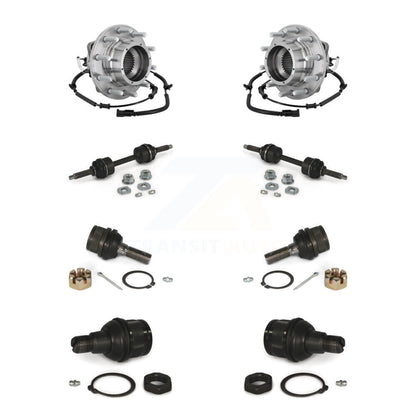 Kit de rotule et de liaison supérieure et inférieure, roulement avant, pour Ford F-350 Super Duty F-450