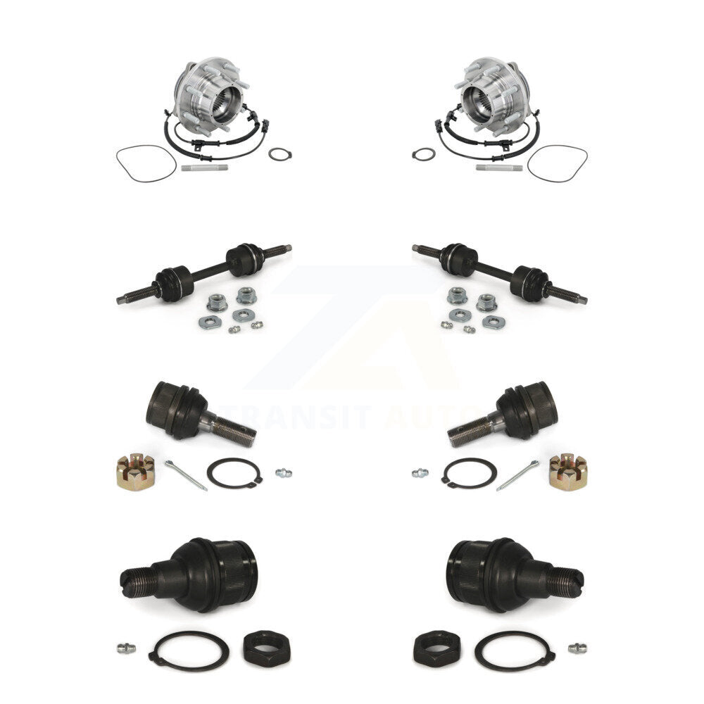 Kit de liaison de barre stabilisatrice, roulement avant supérieur et inférieur, pour Ford F-450 Super Dut