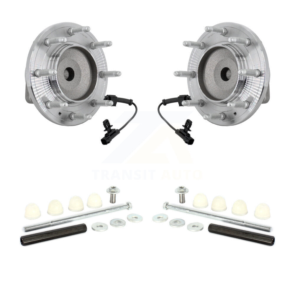 Ensemble de roulement de moyeu avant et Kit de liaison pour GMC Chevrolet Sierra 2500 HD Silverad