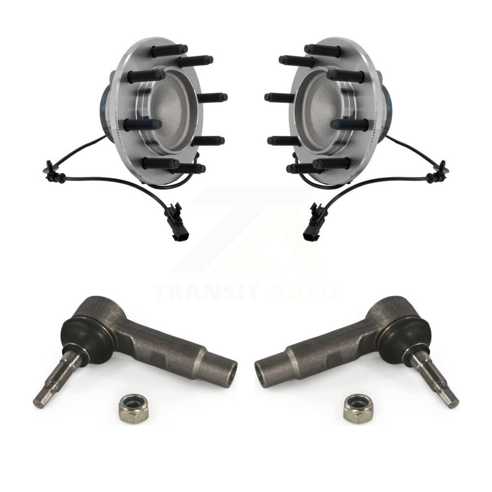 Kit de roulement de roue avant et d'extrémité de biellette de direction pour Dodge Ram 2006 2008 1500 3500 2500 RW