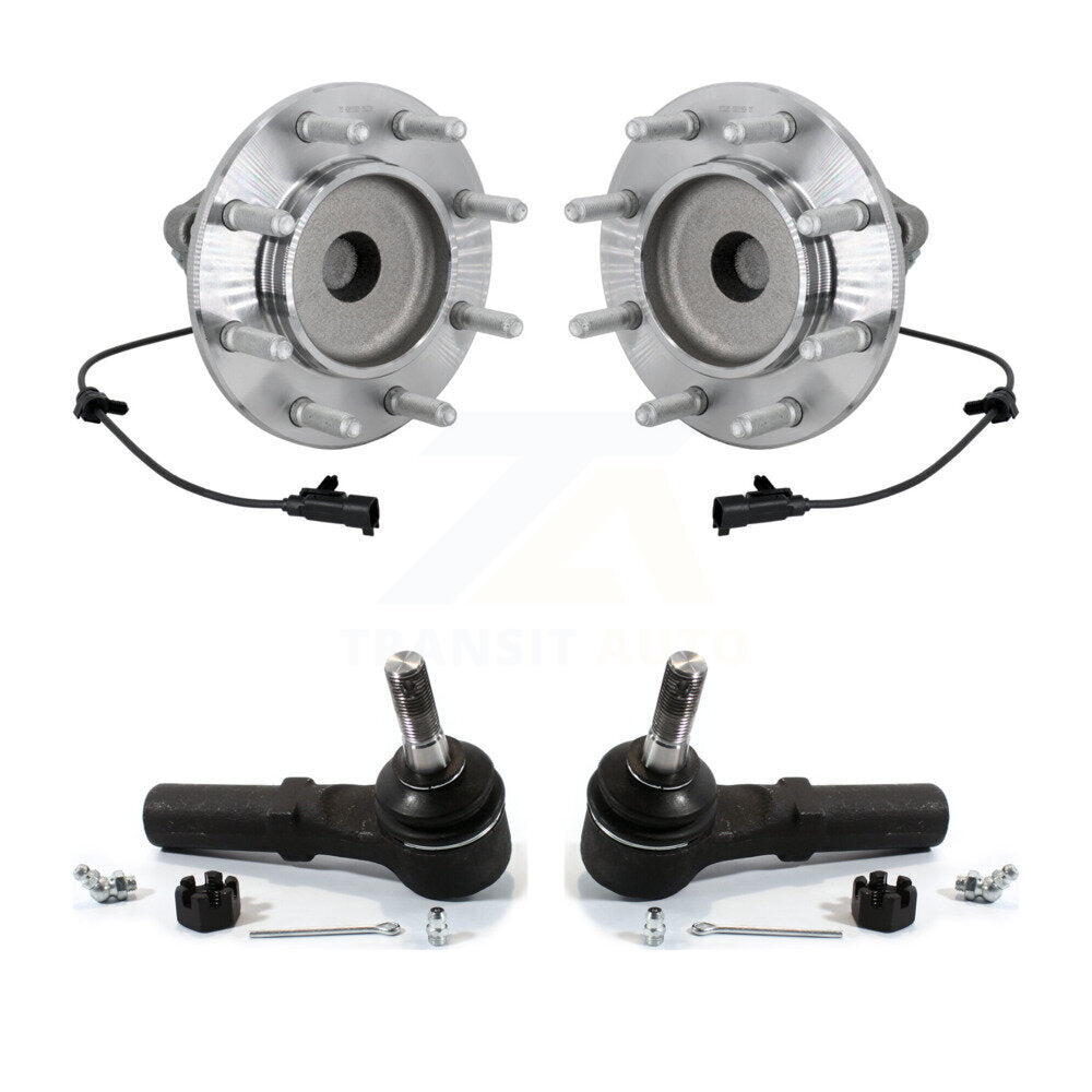 Kit de roulement de roue avant et d'extrémité de biellette de direction pour GMC Savana 3500 Chevrolet Express