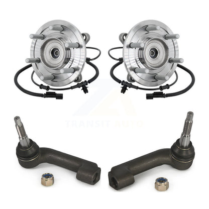 Kit de roulement de roue avant et d'extrémité de biellette de direction pour Ford F-150 Raptor 2017 avec 4 roues motrices