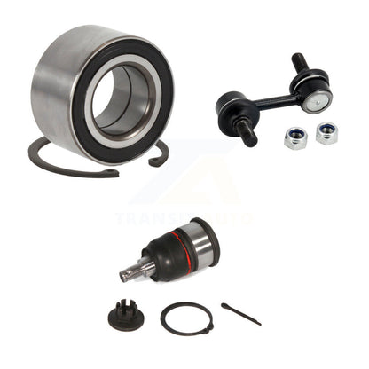 Kit de liaison de roulement de roue avant gauche et kit de rotule inférieure pour Acura TL 2007 – 2008