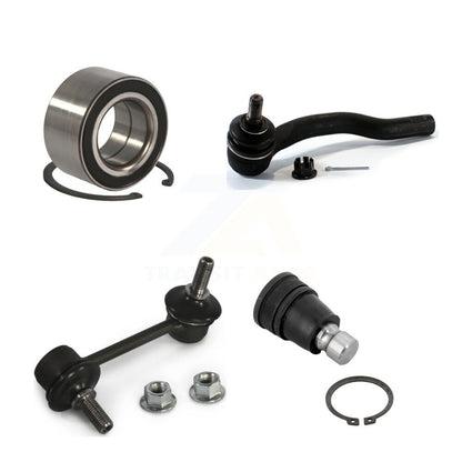 Kit de liaison de roulement avant gauche, joint à rotule inférieur et biellette de direction extérieure pour Mazda CX-7