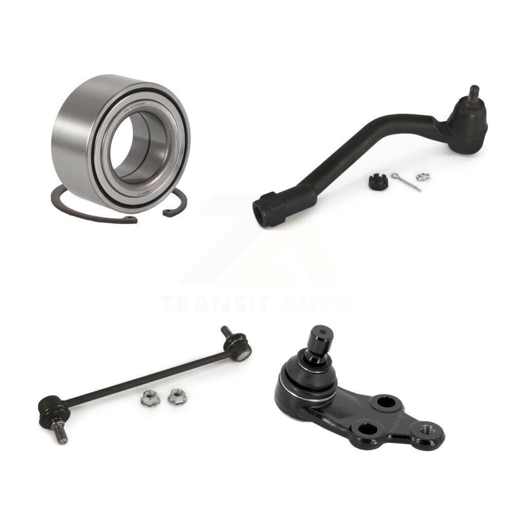 Kit de liaison de roulement avant droit, Kit de biellette de direction extérieure à rotule inférieure pour Hyundai Kia