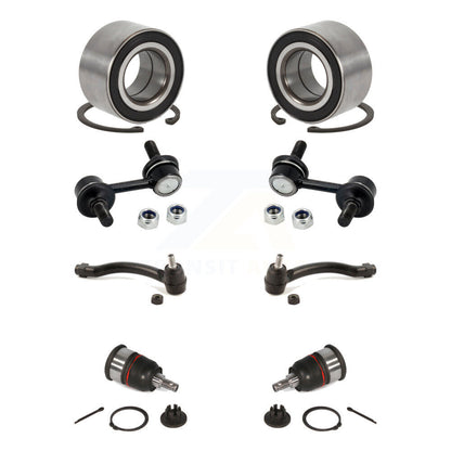 Kit de biellette de direction et de liaison extérieure de rotule inférieure de roulement avant (8 pièces) pour Acura T 07-08
