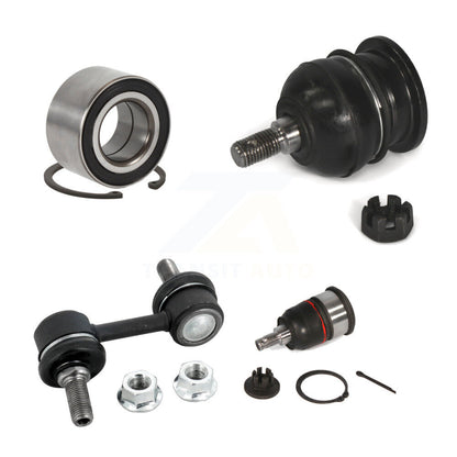 Kit de liaison de roulement avant droit et kit de rotule inférieure supérieure pour Acura T 2007 – 2008