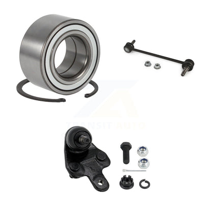 Kit de liaison de roulement avant gauche et kit de rotule inférieure pour Toyota Highlander Lexu