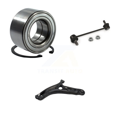 Kit de liaison de barre stabilisatrice de roulement de roue avant gauche et kit de bras de commande inférieur pour Kia Soul