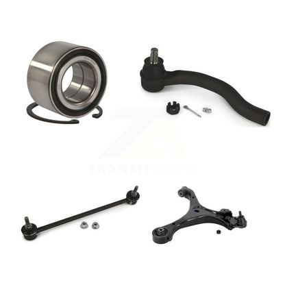 Kit de liaison de roulement avant gauche, bras de commande, biellette de direction extérieure pour Honda Civic Acura