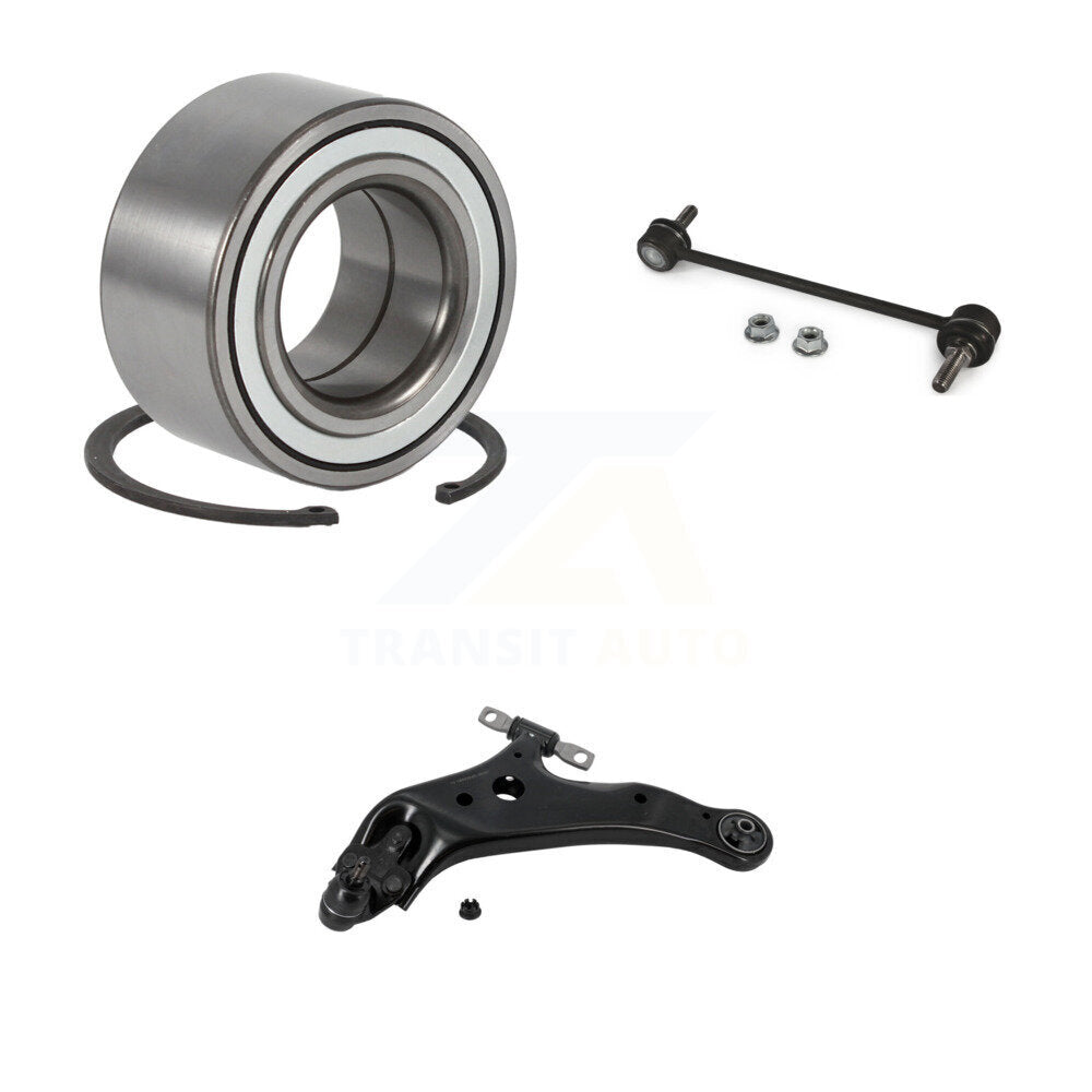 Kit de liaison de roulement avant gauche et Kit de bras de commande inférieur pour Toyota Highlander Lexus