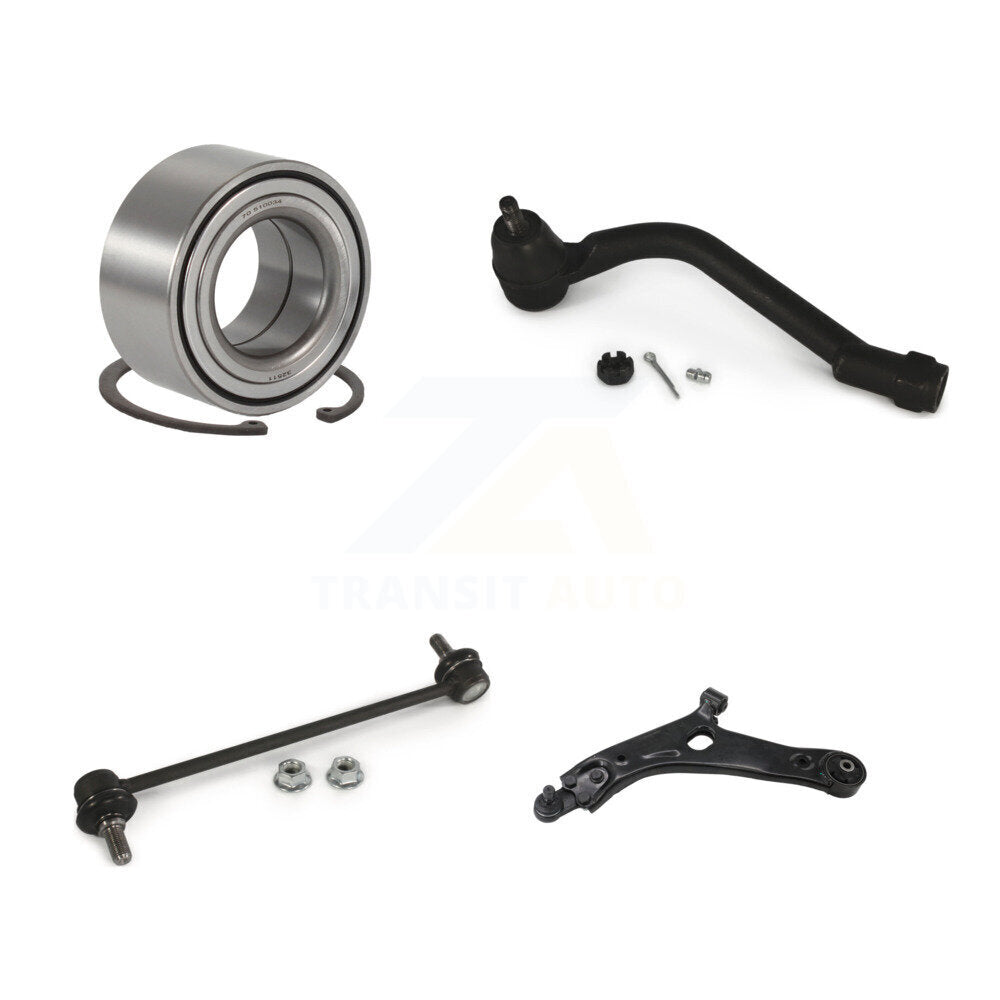Kit de liaison de roulement avant gauche, bras de commande, biellette de direction extérieure pour Hyundai Tucson Ki