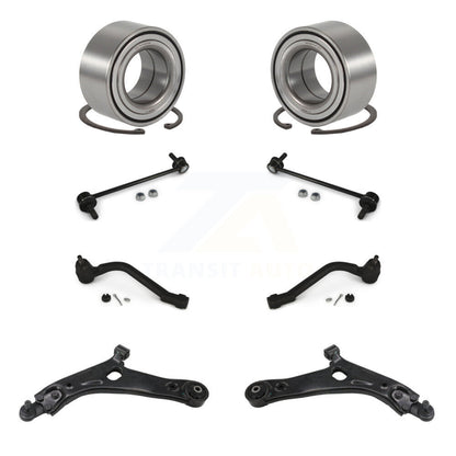 Kit de liaison de biellette de direction extérieure, bras de commande inférieur, roulement avant (8 pièces) pour Hyundai Tucson