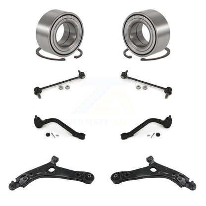 Kit de liaison de biellette de direction extérieure, bras de commande inférieur, roulement avant (8 pièces) pour Hyundai Tucson