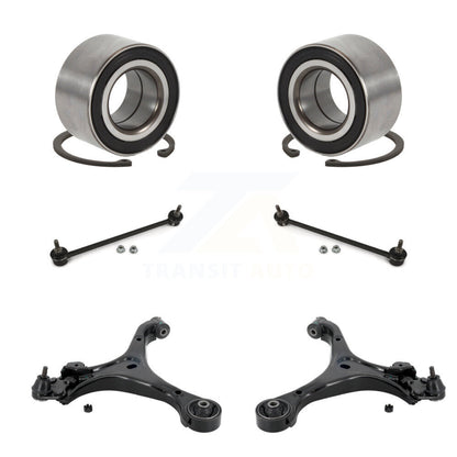 Bras de commande inférieur à roulement avant avec Kit de liaison BJ (6 pièces) pour Honda Civic Acura IL